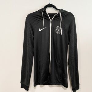 Nike Sporting Portugal Long Sleeve Zip Up Jacket Size Small